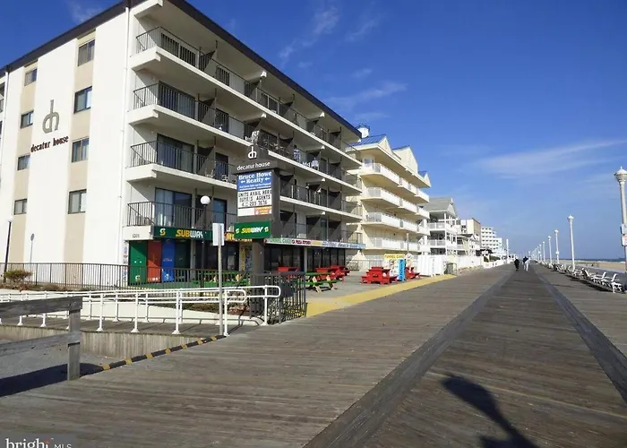 Boardwalk With Ocean View Balcony & Pool